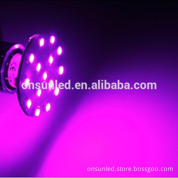 Yellow Pink Purple Led Lighting SMD3528 20led Amusement Led E14 60v For Amusement Park Ride